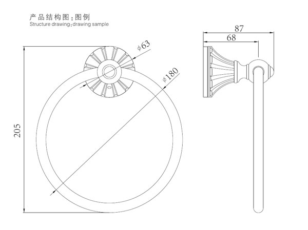 HF-26108毛巾環(huán)結(jié)構圖